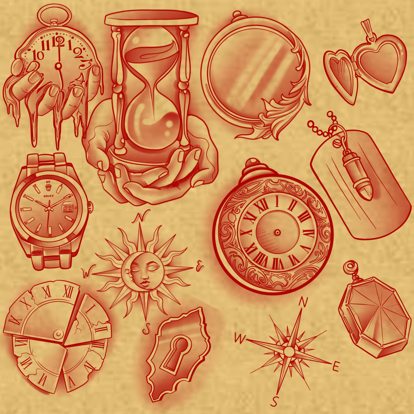 Treasure chest 2.0 *procreate BrushSet