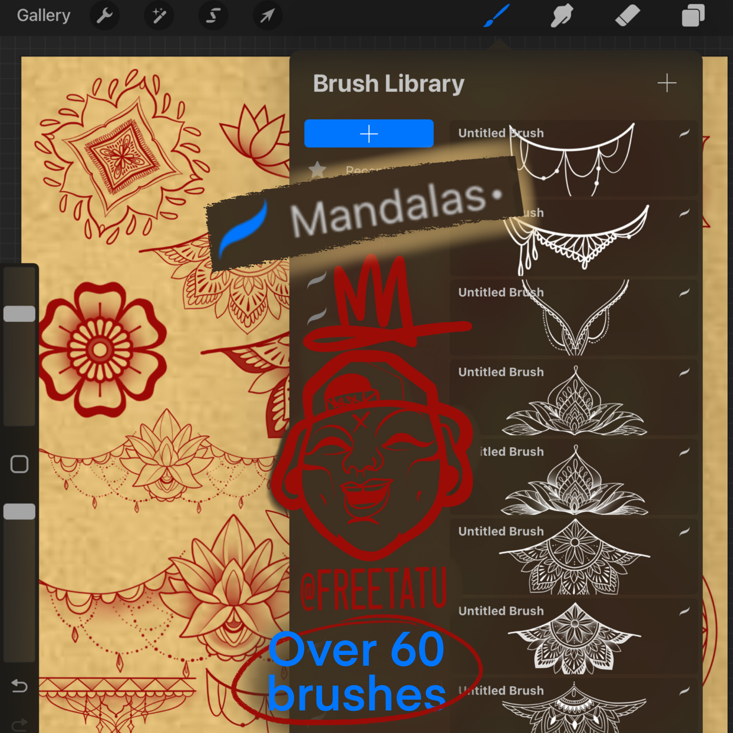Mandalas2.0 *procreate BrushSet